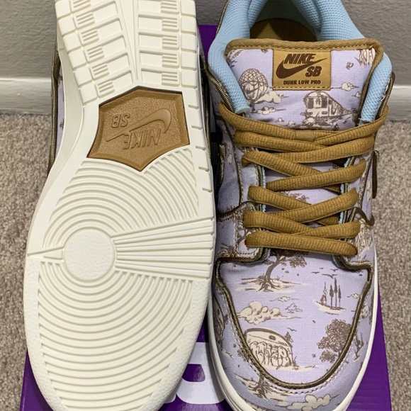 Nike SB Dunk Low Premium City Of Style Pastoral Print Style #FN5880-001 Size 12 - Picture 9 of 12